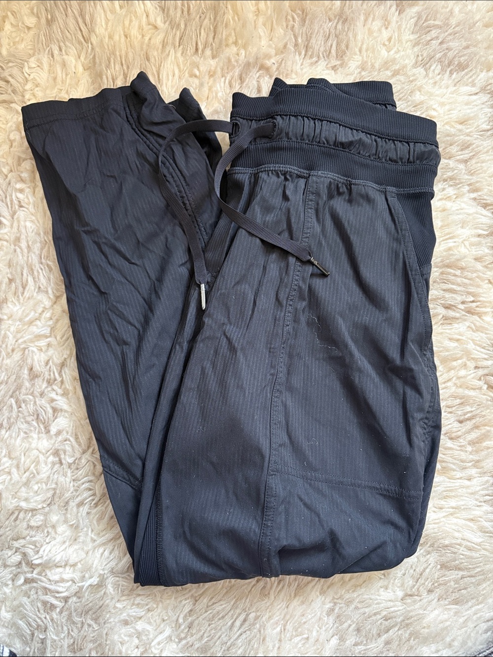lululemon athletica Black Dance Studio Joggers (cropped)